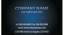 Designer Business Card Blue Orb