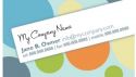Professional Business Card Dots 005c