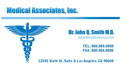 printing card business quote Medical business 001 Printing Request card Custom